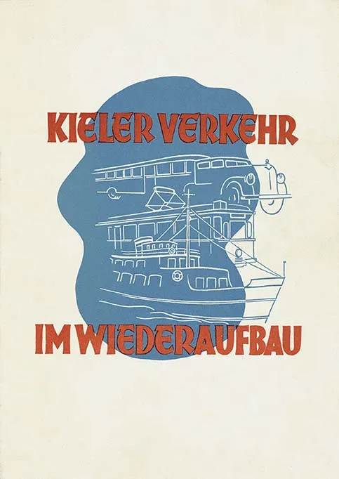 Kieler Verkehr im Wiederaufbau, Juni 1949